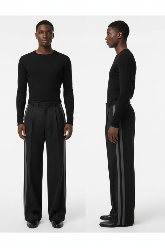 Men's Trousers - Charcoal